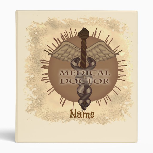 Caduceus doctor  binder (Front)
