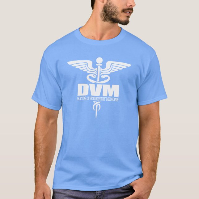 Caduceus DVM 3 shirts (Front)