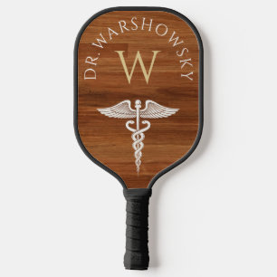 Caduceus   Gift for Doctors, Nurse, Medical Field  Pickleball Paddle