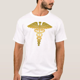Caduceus golden T-Shirt