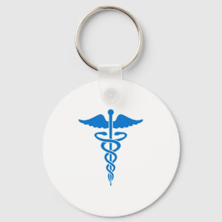 Caduceus Keychain
