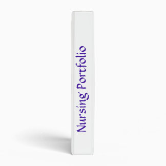 caduceus lg, Nursing Portfolio Binder