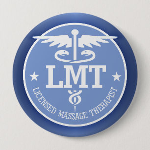 Caduceus LMT 2 4 Inch Round Button