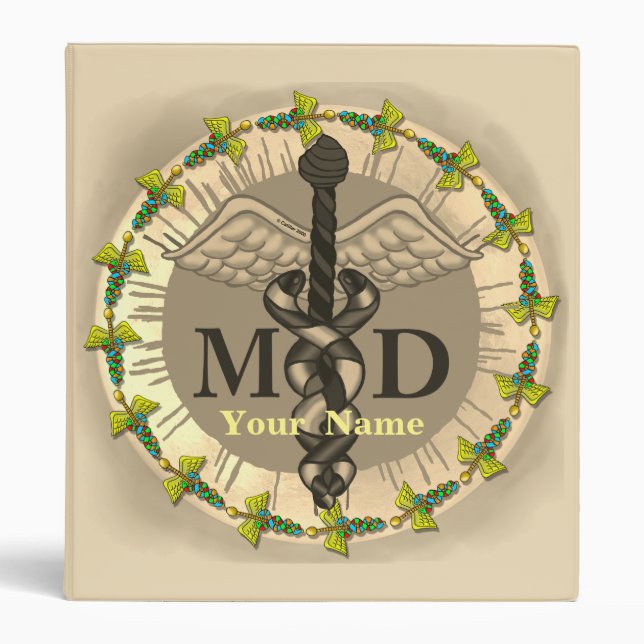 Caduceus MD Docteur classeur (Devant)