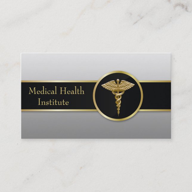 Caduceus Medical Business Card (Front)
