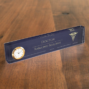 Caduceus Nameplate