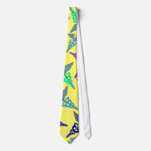 Caduceus Necktie