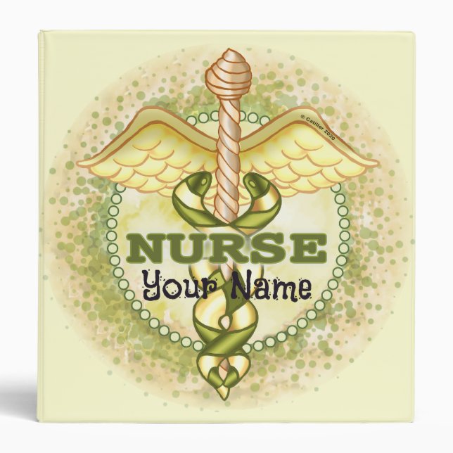 Caduceus Nurse Binder (Front)