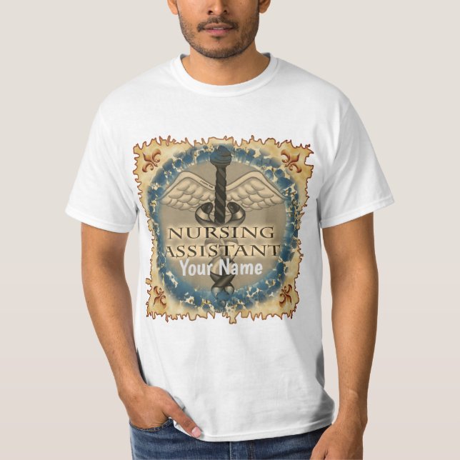 Caduceus Nursing Assistant t-shirt  (Front)
