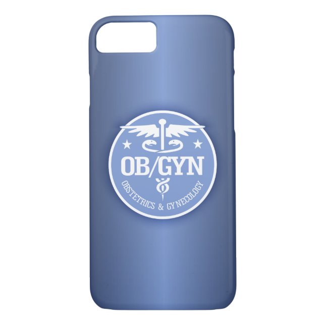 Caduceus OBGYN gift ideas Case-Mate iPhone Case (Back)