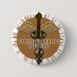 Caduceus Orthopedic Nurse  pin