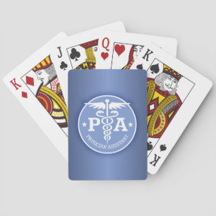Caduceus PA2 gift ideas Playing Cards