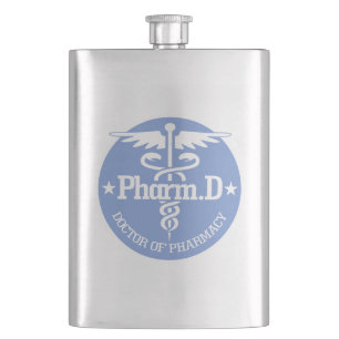 Caduceus PharmD 2 Hip Flask