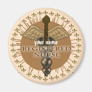 Caduceus Registered Nurse magnet