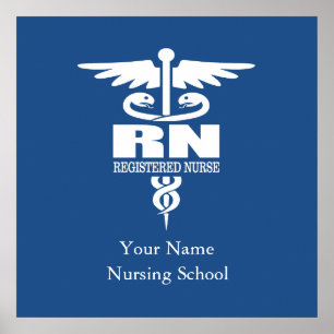 Caduceus RN gift ideas Poster