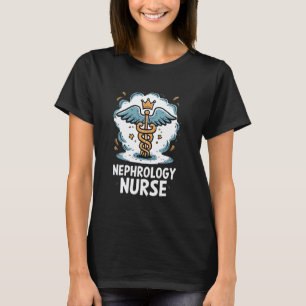 Caduceus Symbol Medical Nephrology Nurse Healthcar T-Shirt