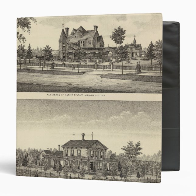 Cady and Kilpatrick, Nebraska Binder (Front/Inside)