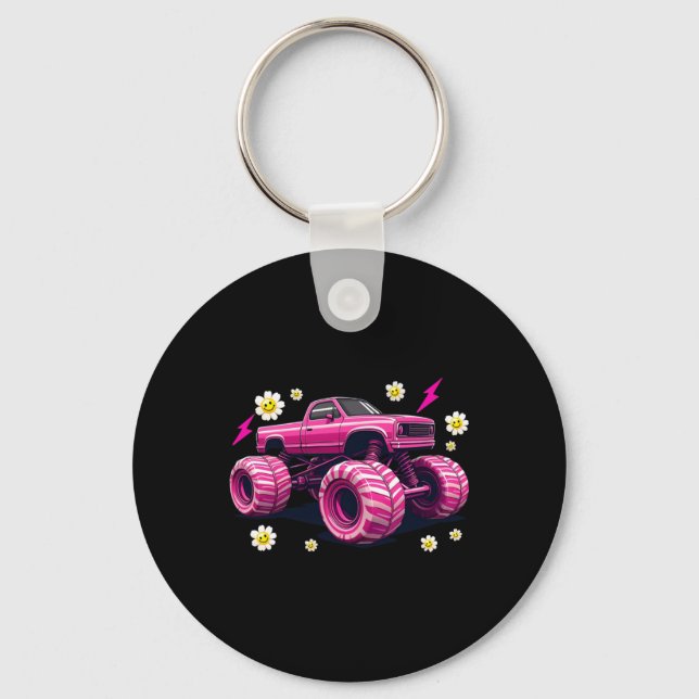 Cady Monster – Cute And Spooky Fun Sticker  Keychain (Front)