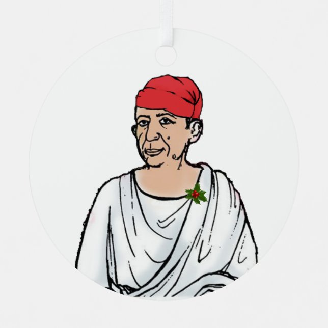 Caecilius  metal ornament (Front)