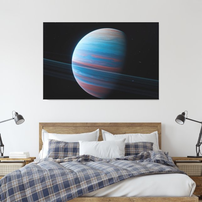 Caelum Canvas Print (Insitu(Bedroom))