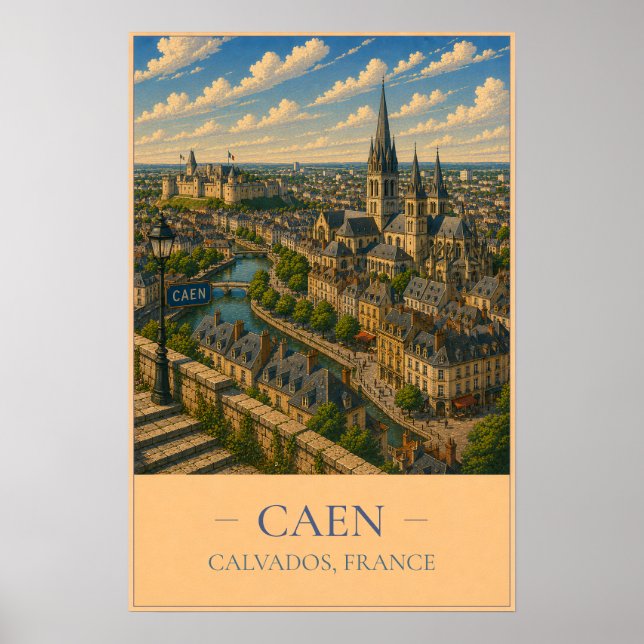 Caen Poster (Front)