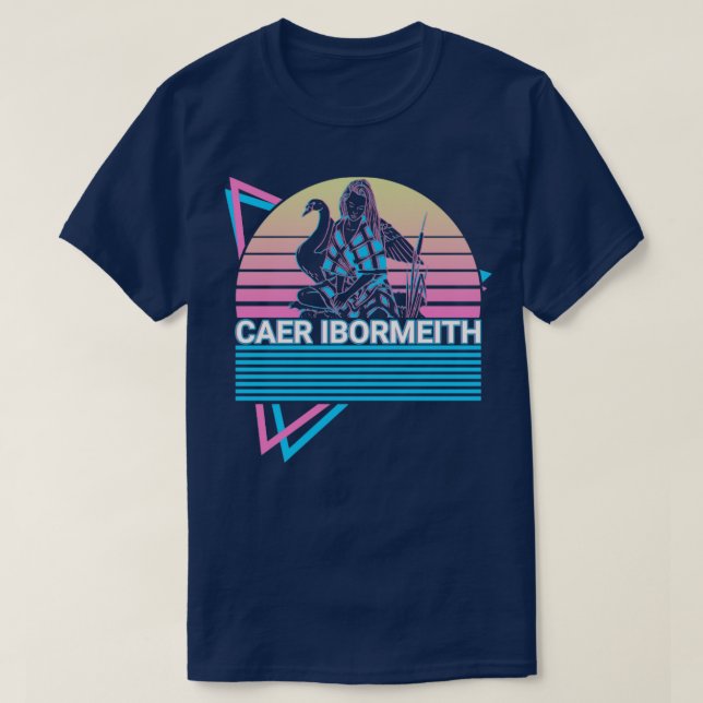 Caer Ibormeith Irish Goddess Ancient Celtic Mythol T-Shirt (Design Front)