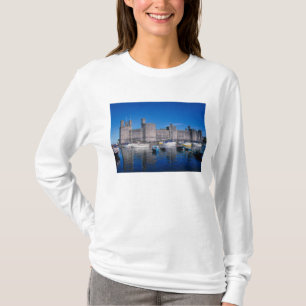 Caernarfon Castle, Gwynedd, Wales T-Shirt