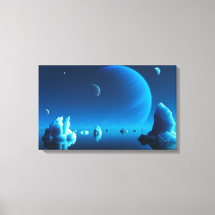 Caerulea Canvas Print