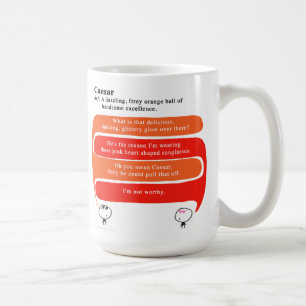 caesar coffee mug