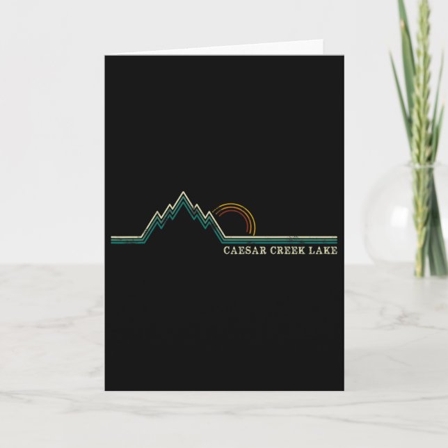 Caesar Creek Lake  Card (Front)