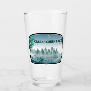 Caesar Creek Lake Ohio Deer Glass
