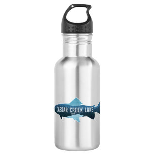 Caesar Creek Lake Ohio Fish 532 Ml Water Bottle