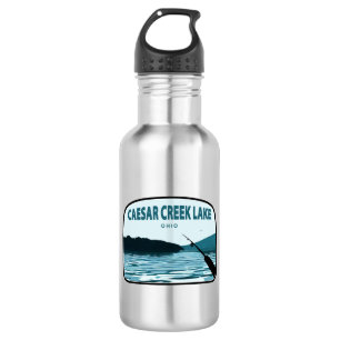 Caesar Creek Lake Ohio Fishing Rod 532 Ml Water Bottle
