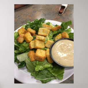 Caesar Salad Photo Poster
