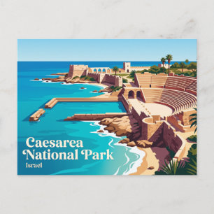 Caesarea National Park Israel Postcard