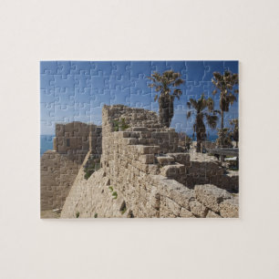 Caesarea ruins of port built by Herod the Great 3 Jigsaw Puzzle