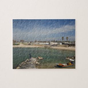 Caesarea ruins of port built by Herod the Great Jigsaw Puzzle