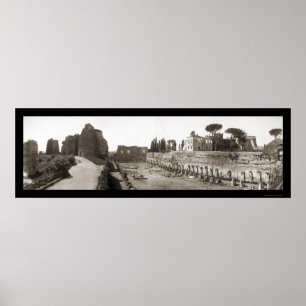 Caesars Palace Rome Photo 1909 Poster