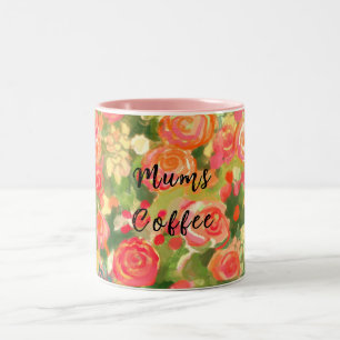 Café à la maman, Mug floral