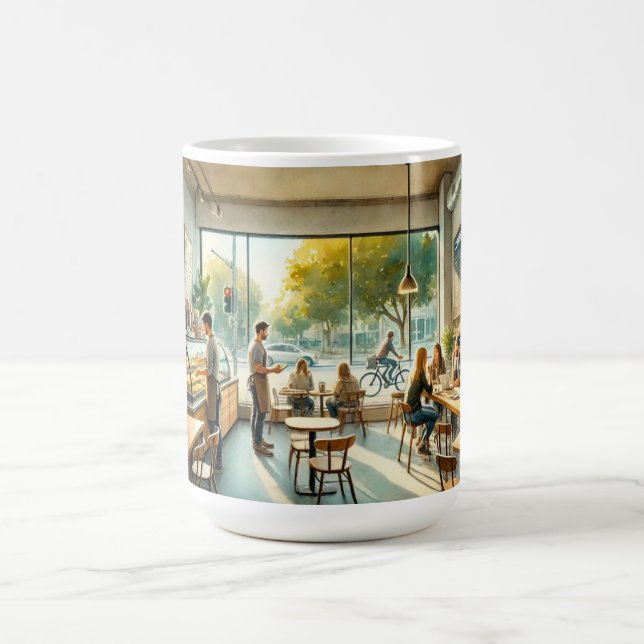 Café à Mountain View California Mug (Centre)