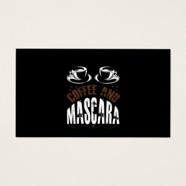 Café Art Café Et Mascara (Devant)