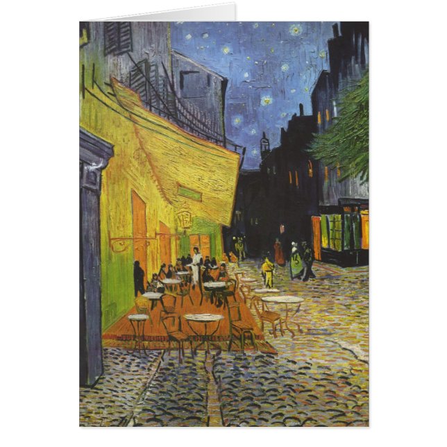 Cafe at Night by Vincent Van Gogh (Front)