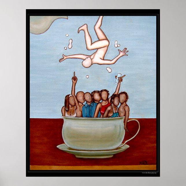 Cafe au Lait Poster (Front)