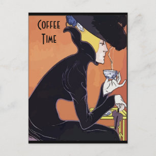 Cafe Aulait, French Quarter Postcard