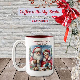 Café avec My Bestie Coffee Mug