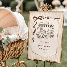 Cafe Bebe Arc-en-ciel Bébé Fête de Naissance Bienv