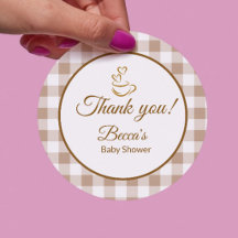 Cafe Bebe Coffee French Baby Shower