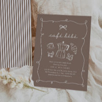 Cafe Bebe Home Coffee Baby Shower Espresso