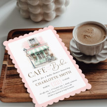 Café Bébé Paris Themed Baby Shower