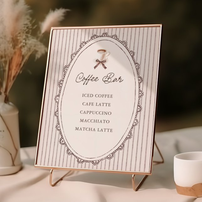 Cafe Bebe Vintage Coffee Bar Poster (Creator Uploaded)